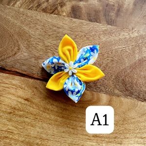 Flower Pop Bow Clip